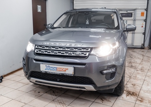 Замена ксеноновых ламп Land Rover Discovery Sport (2015)