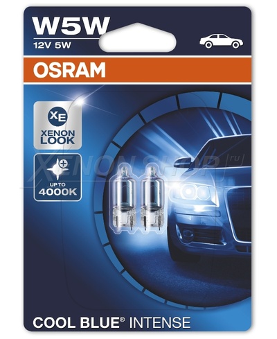 Светодиодные лампы W5W Osram 2980CW-02B LED купить в Санкт-Петербурге (СПБ)  в XenonShop