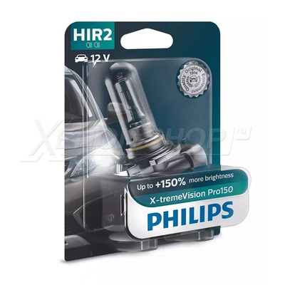 HIR2 Philips X-tremeVision Pro150 +150% - 9012XVPB1 (1 шт.)