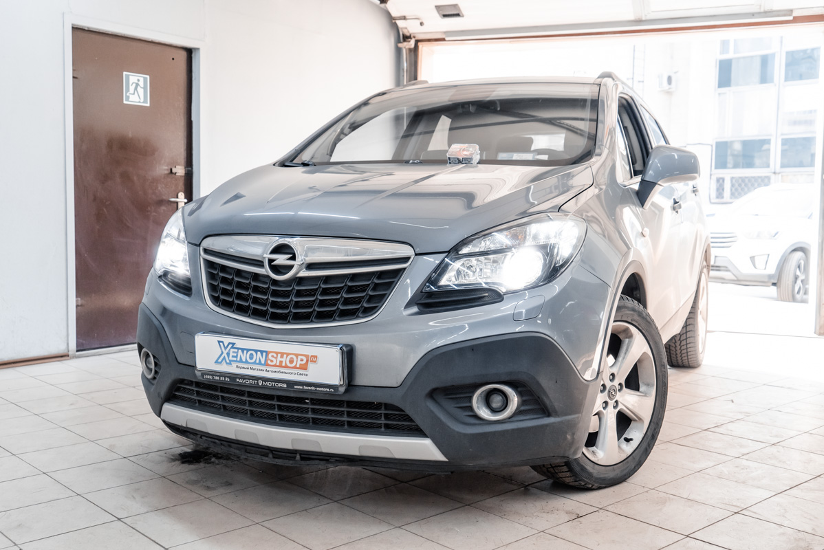 opel mokka 2012 — 2016 i серый