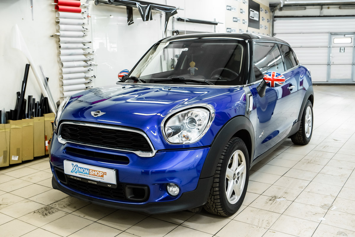 Замена сигнала и установка регистратора на Мини Пакеман С (Mini Paceman S)  - Установка КсенонШоп в Москве