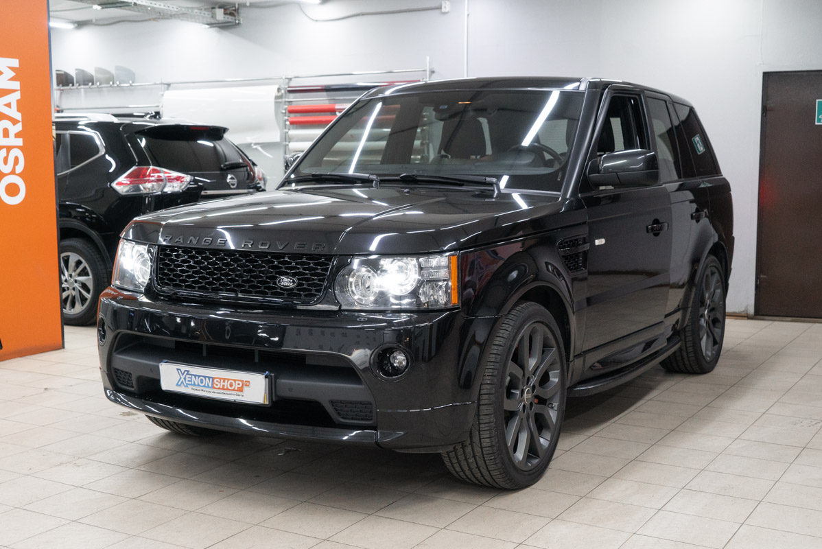 Замена ксеноновых линз Рендж Ровер Спорт (Range Rover Sport) III 2012 ...