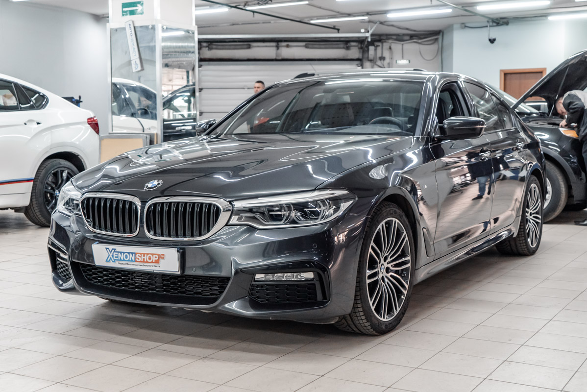 BMW g30 пленка серая