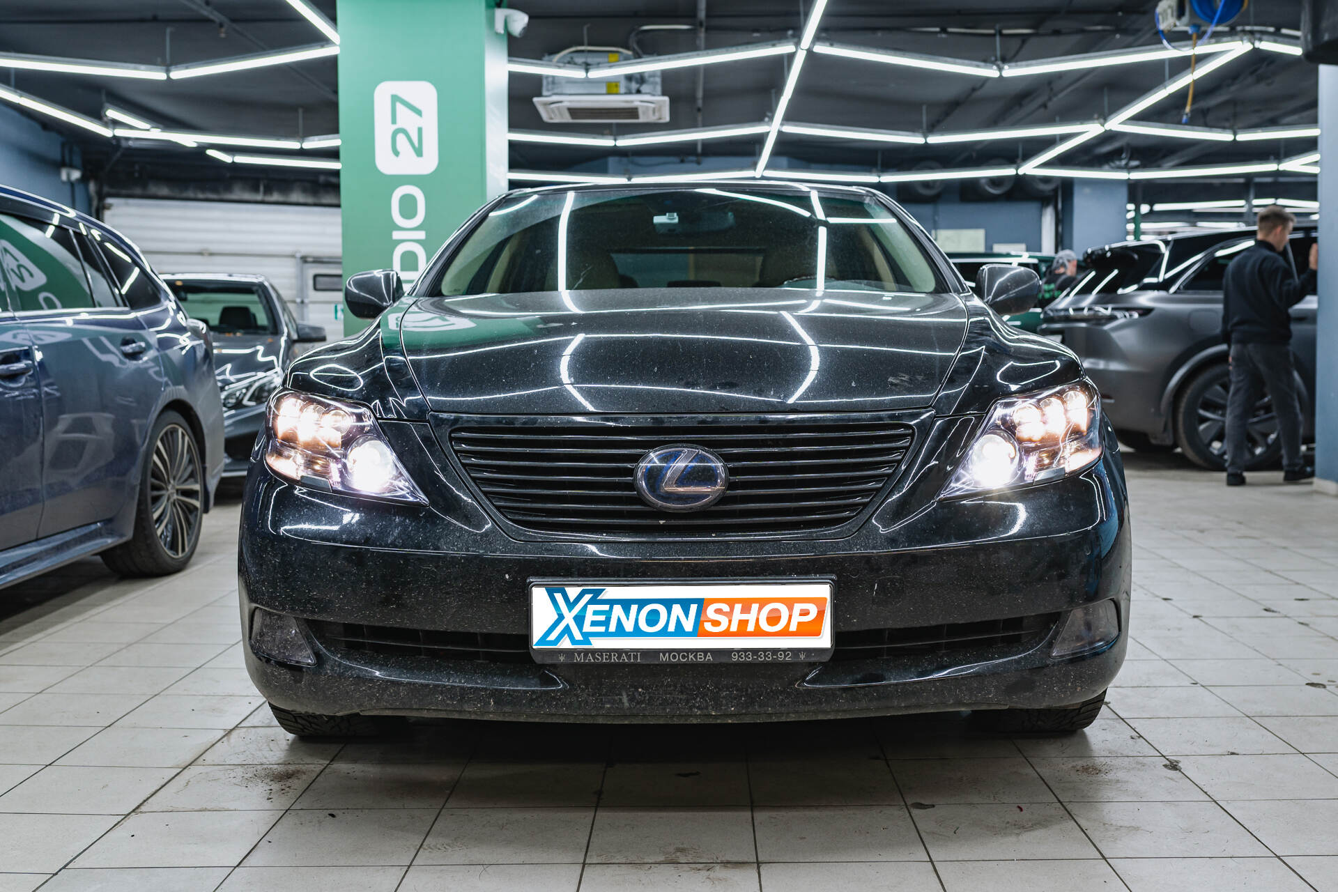 Замена линз Lexus LS / Лексус ЛС на светодиодные модули Vision