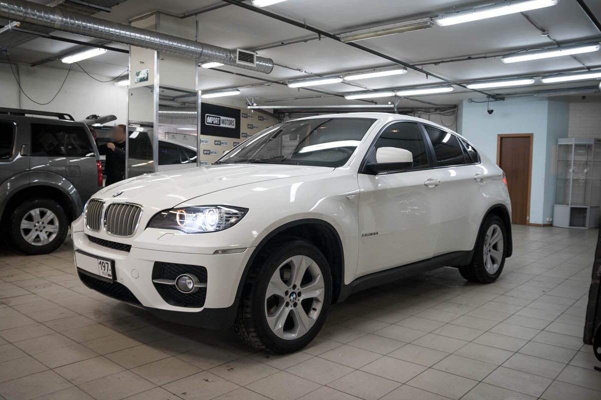Устранение запотевания, замена стекол и би-ксеноновых линз БМВ Х6 (BMW ...