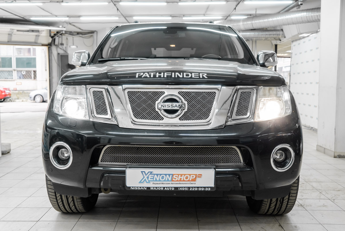 Устранение запотевания фары Ниссан Патфайндер (Nissan Pathfinder) -  Установка КсенонШоп в Москве