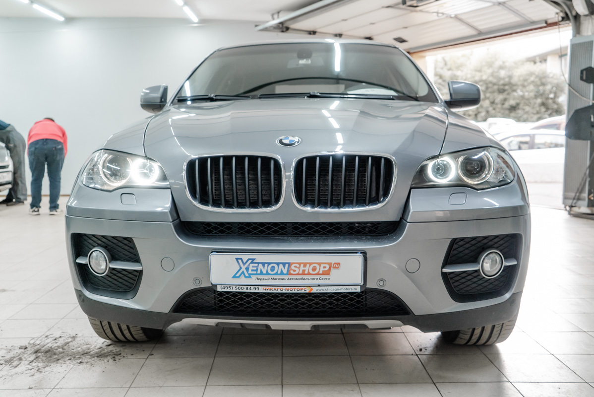 Замена автоламп БМВ Х6 Е71 (BMW X6 E71) - Установка КсенонШоп в Москве