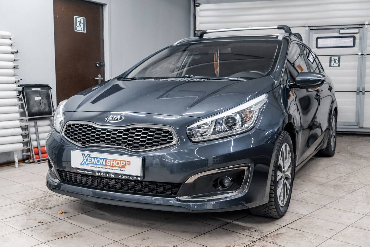 Kia Ceed вид сверху