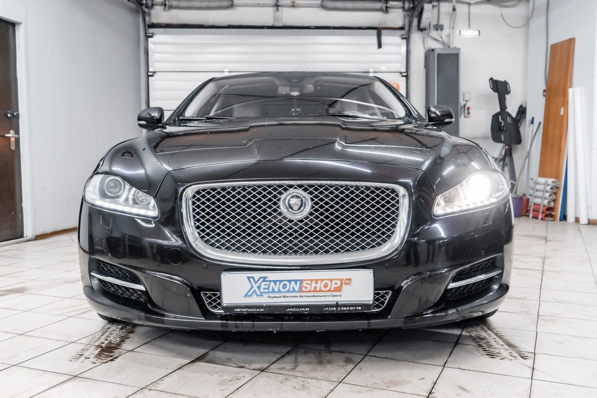 Замена ламп ближнего света Ягуар ХЖ Лонг (Jaguar XJ Long) - Установка  КсенонШоп в Москве