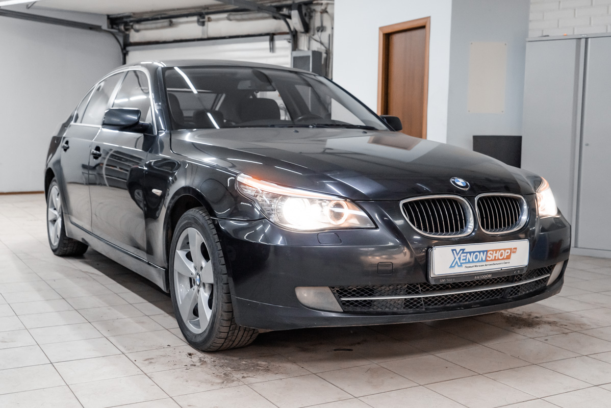 Замена ксеноновых ламп БМВ Е60 (BMW E60) - Установка КсенонШоп в Москве