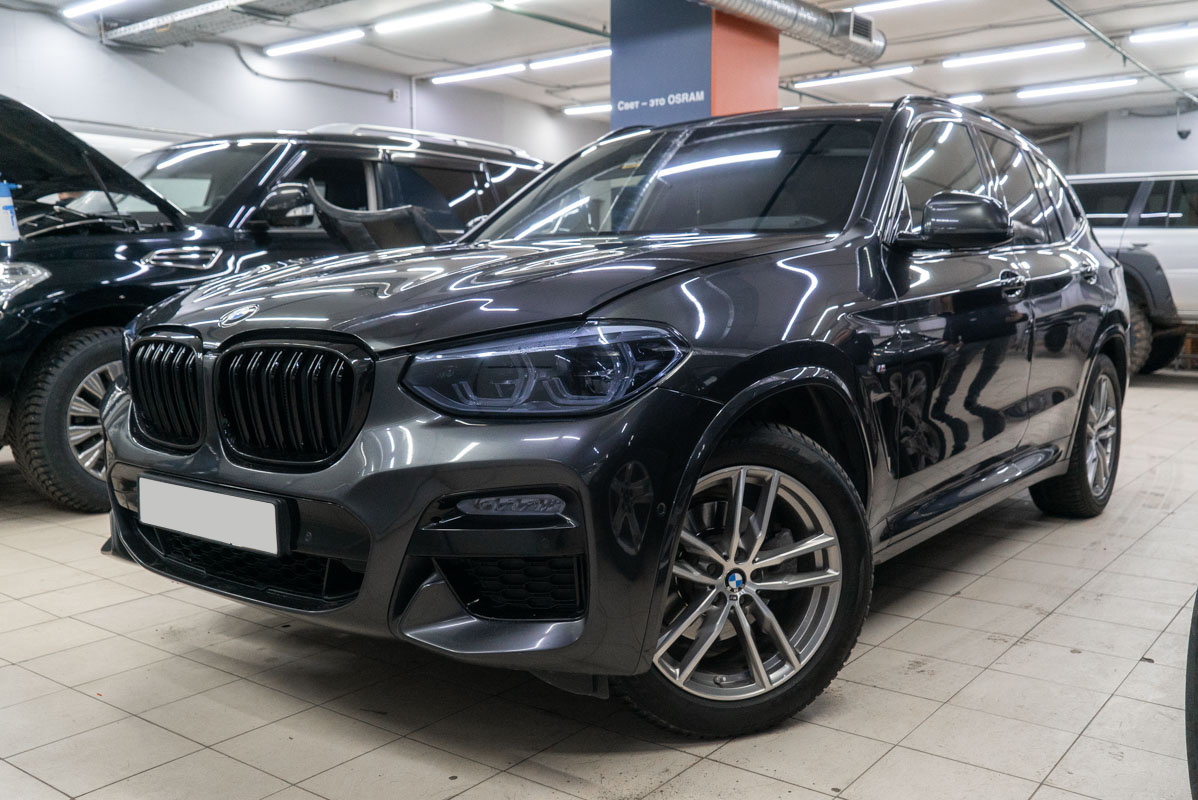 Замена стекла фары БМВ Х3 Г01 (BMW Х3 G01) 2018 - Установка КсенонШоп в  Москве